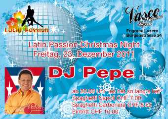 Latin Passion Chistmas Night